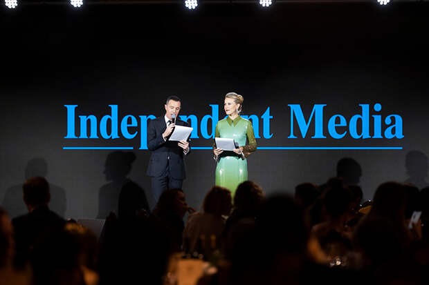 Игорь Верник и Ксения Собчак