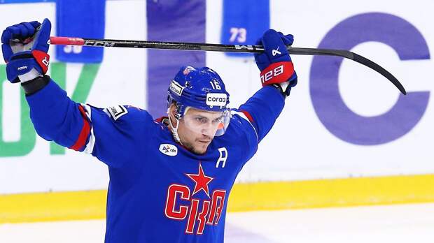 Хет-трик Плотникова помог СКА всухую разгромить «Барыс»