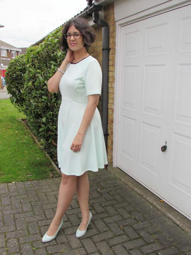 Mint fit and flare dress Mint fit and flare dress