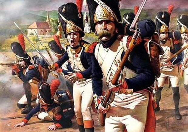 Солдаты "Старой гвардии" Наполеона
