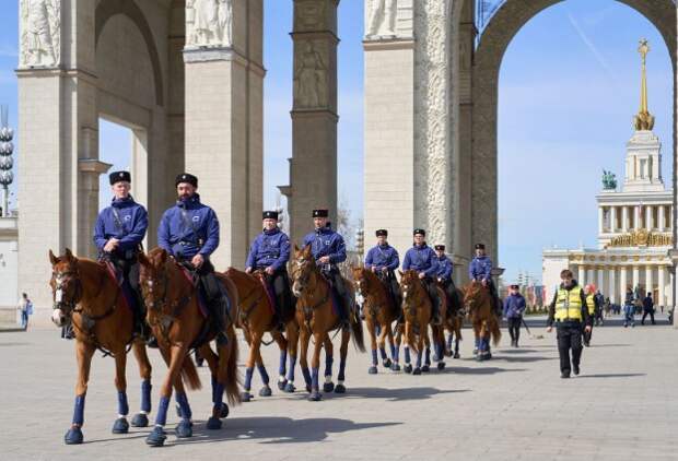 Сезон традиционных конных церемониалов откроется на ВДНХ с 3 мая