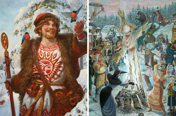 Каким был день древнего славянина