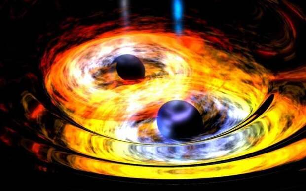 [Перевод] Спросите Итана: может ли материя убежать из-за горизонта событий во время слияния чёрных дыр?
