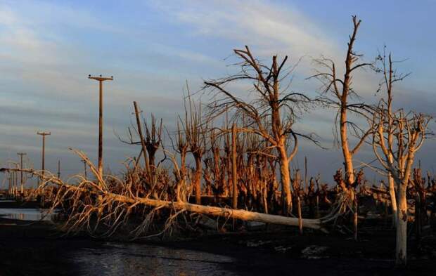 Город пробыл 25 лет под водой город, катастрофа