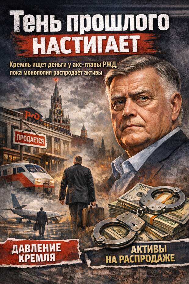 Путин вдруг вспомнил про Якунина, живущего уже Европе: государство хочет получить от него компенсацию за развал РЖД