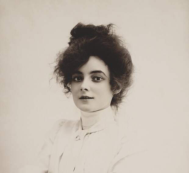 1. Американская актриса эпохи немого кино, актриса Мари Доро, 1902.