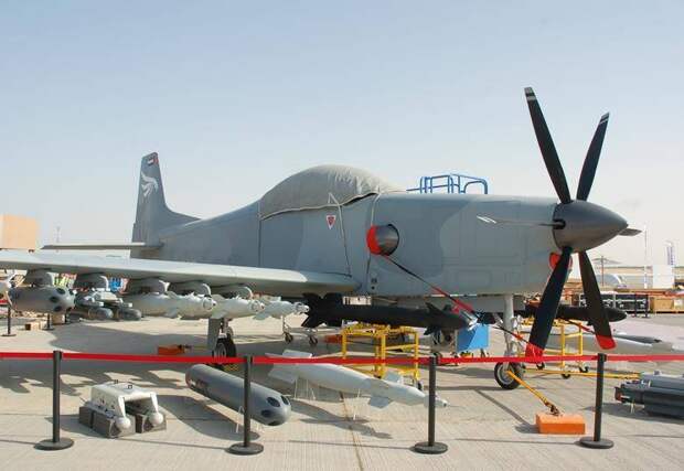 Перспективный турбовинтовой штурмовик Calidus B-350