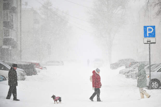В России наступила зима