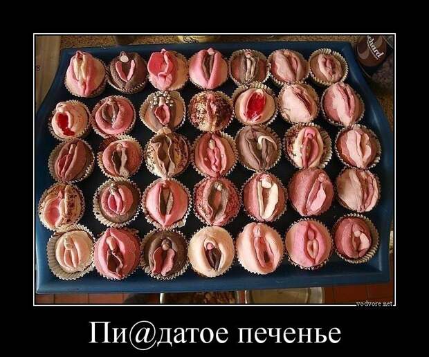 Демотиватор: Пи@датое печенье 