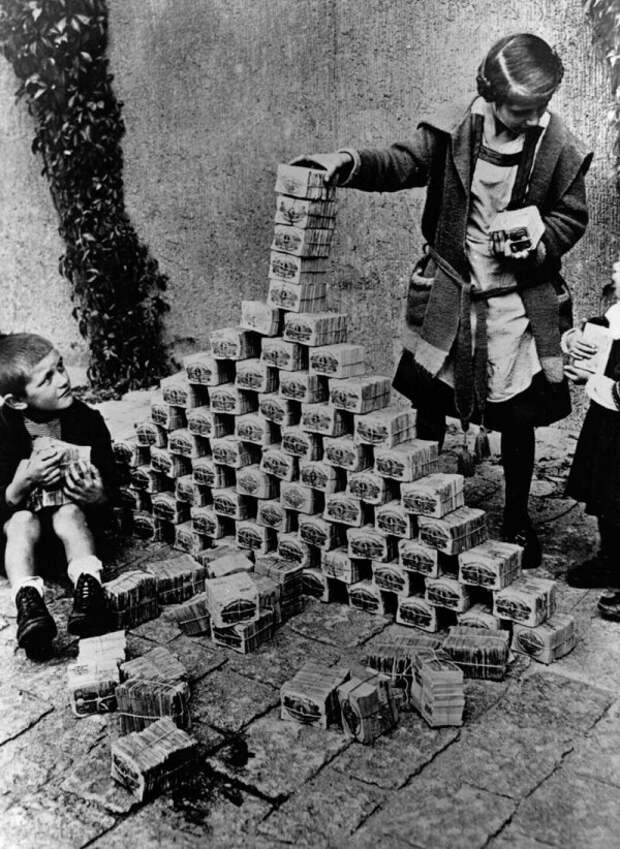 Снимки Германии времен гиперинфляции в начале 1920-х