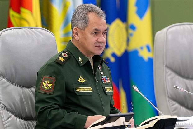 Министр обороны Сергей Шойгу.