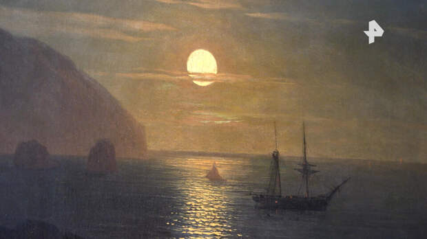 Картину "Лунная ночь в Крыму" Айвазовского выставили на торги в Москве