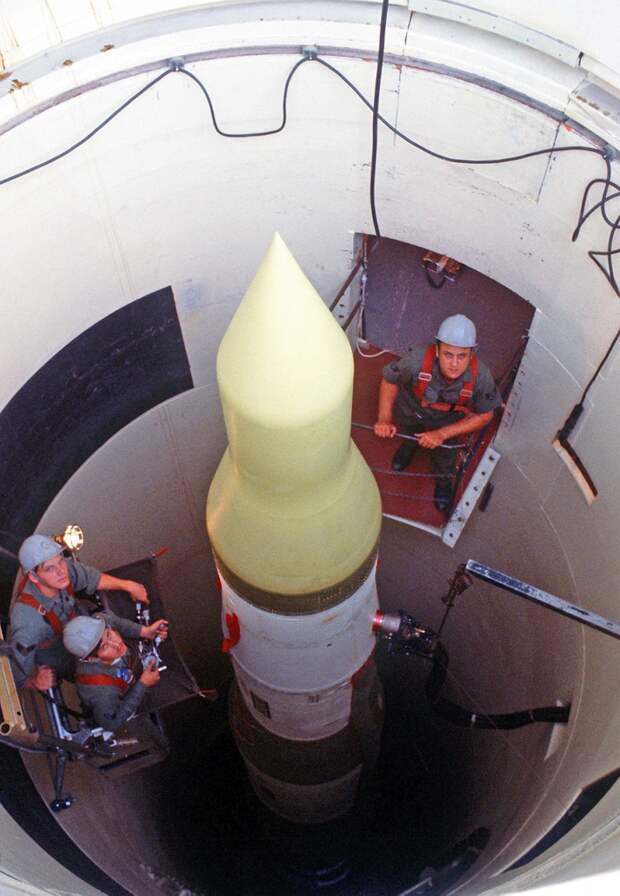 450 межконтинентальных баллистических ракет «Минитмен-3» размещены в трех позиционных районах в США.	 Фото Reuters
