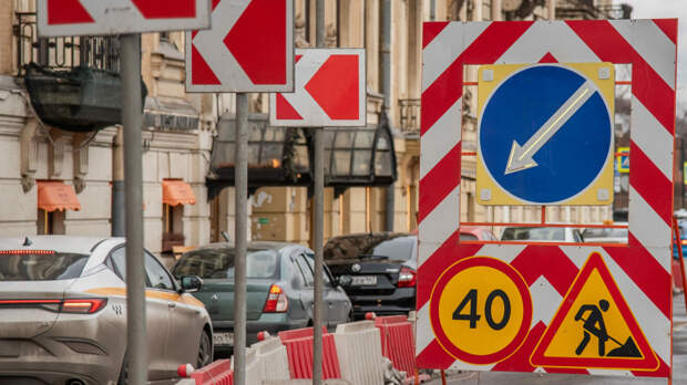 С 4 апреля в двух районах Петербурга ограничат движение