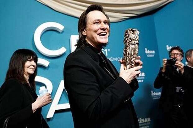 Джим Керри получил премию «Сезар» за выдающийся вклад в кинематограф
