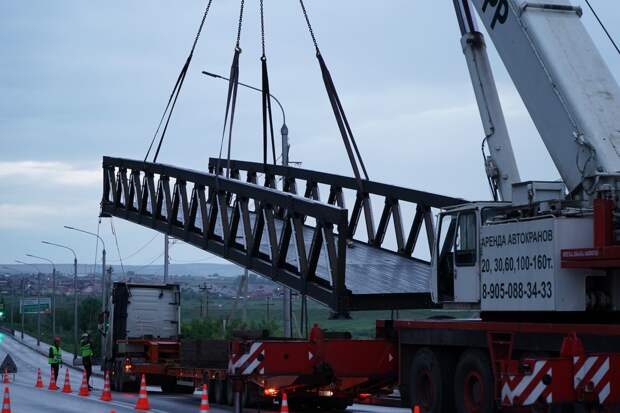 В Красноярске перекинули мост к самой большой школе за Уралом