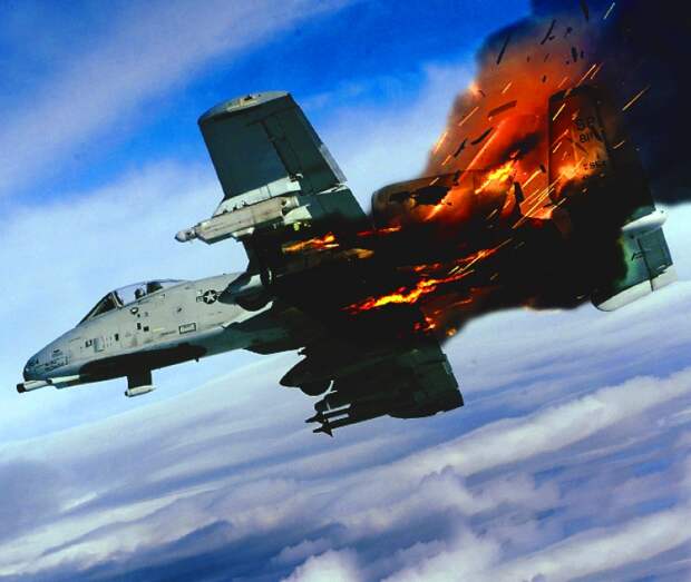Долетались: Американский самолет Thunderbolt сбит в Сирии