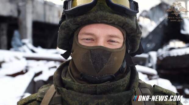 Новогоднее поздравление от военнослужащих ВС ДНР