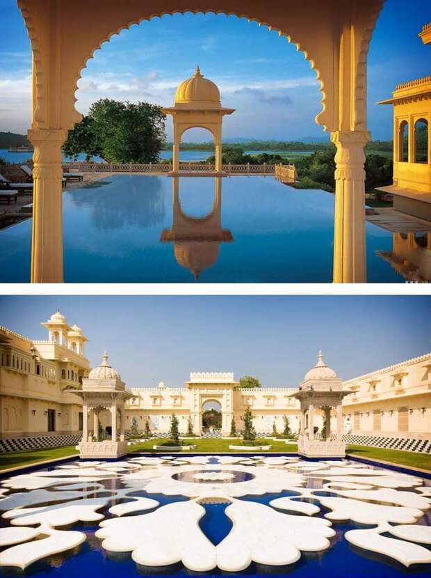 Самые красивые отели мира: Oberoi Udaivilas