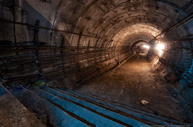 Недействующие туннели киевского метро