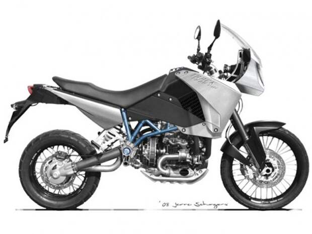 Дизельный мотоцикл Track Diesel T-800 CDI 