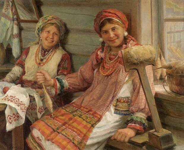 Как воспитывали дочерей в крестьянских семьях 100 лет тому назад: Что умела делать девочка в 10-летнем возрасте Воспитание детей