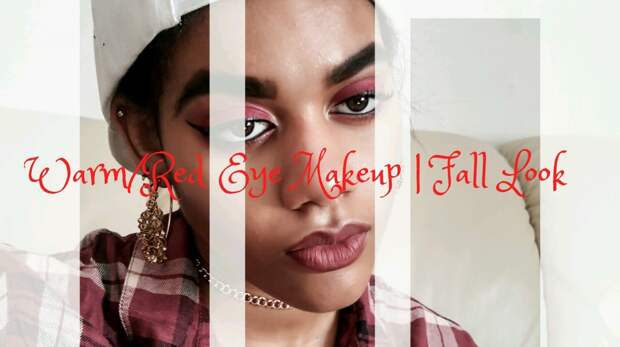 Red Eye Makeup Tutorial | Fall Look