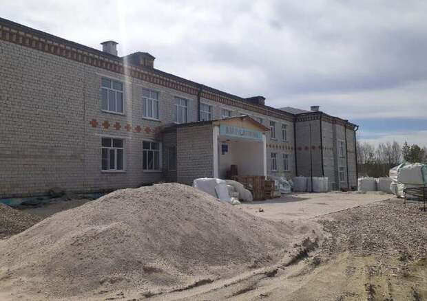 Школа Новоивановки в Амурской области осуществляет капитальный ремонт благодаря национальному проекту