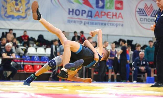 В Архангельске стартовали окружные чемпионат и первенство по спортивной борьбе
