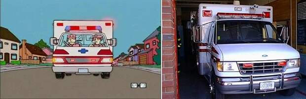 Скорые помощи в «Симпсонах», по сути, современники началу выхода мультсериала. /Фото: vk.com Скорые помощи в «Симпсонах», по сути, современники началу выхода мультсериала. /Фото: vk.com