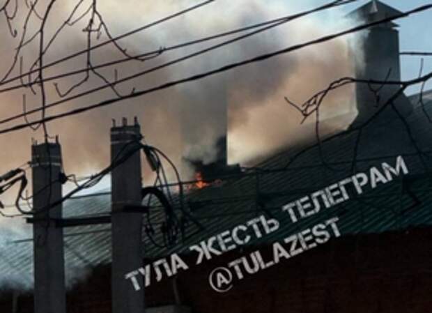В "Ликёрка-лофт" в Туле произошел пожар