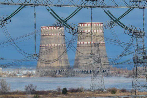 На Запорожской АЭС начали ремонт резервной ЛЭП под контролем МАГАТЭ