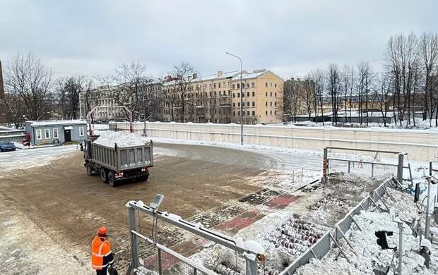 Свыше 1 млн зимних осадков доставили на “снежные” пункты в Петербурге с начала зимы