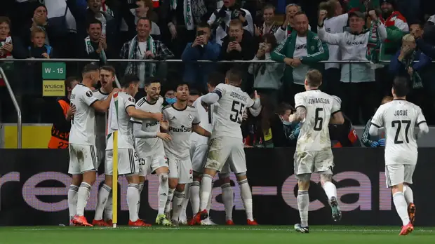 «Легия» одержала победу над «Лестером» в Лиге Европы