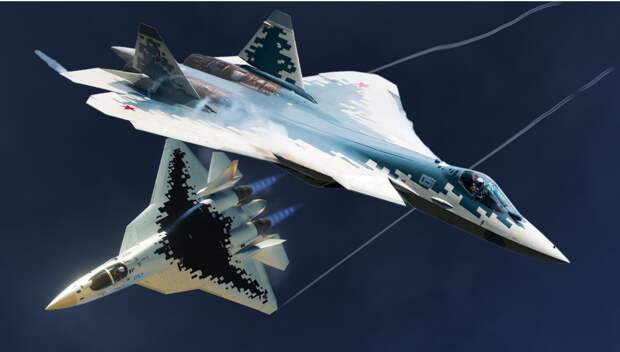 Истребитель Су-57 уже давно совершил свой первый полет – в 2010 году, но его массовое производство и поставки в нужном количестве на вооружение до сих пор не были реализованы в запланированных объемах.