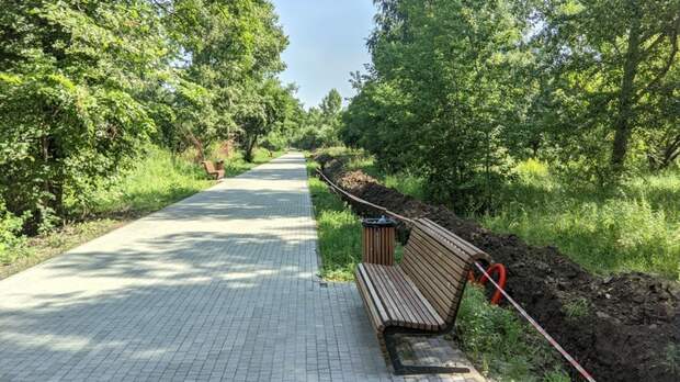 Ремонт парка в Барнауле / Фото: amic.ru