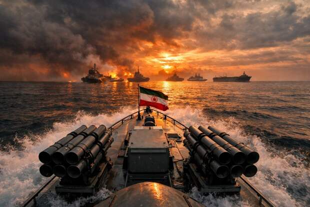 Пятый флот США попал в переплет: КСИР отчитался об ударе по штабу и авиабазам в Заливе