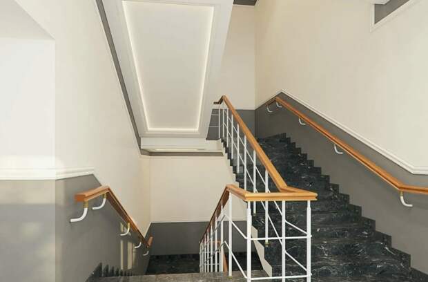 Мало кто задумывался о том, почему в большинстве домов лестницы изгибаются влево и почему перила тоже расположены с левой стороны.-4