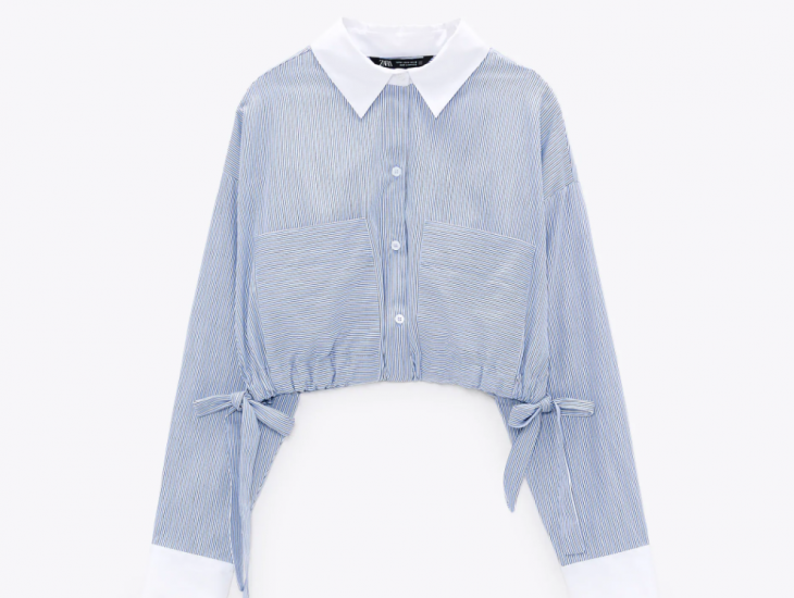 Идея переделки рубашки от Zara