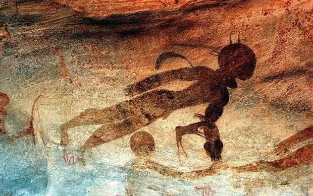 Фото: Галлюцинации первобытных людей могли отразиться в наскальной живописи Галлюцинации первобытных людей могли отразиться в наскальной живописи