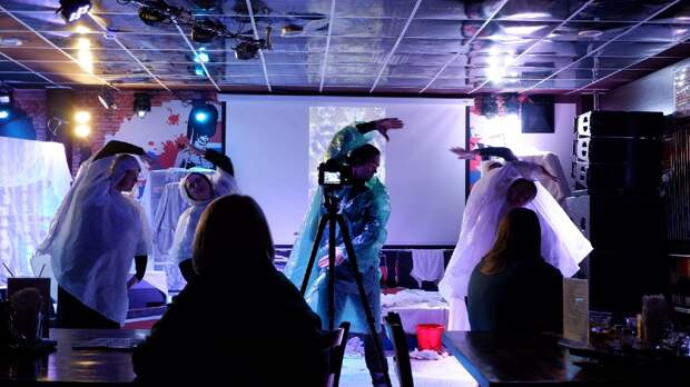 В тверском андеграунд клубе Биг Бен показали спектакль о женщине