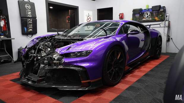 Bugatti Chiron Pur Sport хотят восстановить