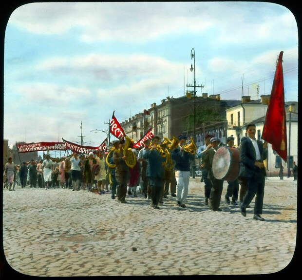 Москва 1931-ого года в цвете!