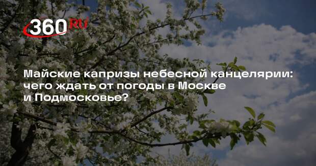 Синоптик Тишковец: 3 мая до Центральной России доберется субтропическое тепло