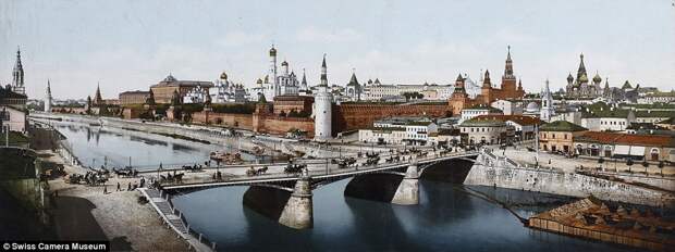 Цветные фото популярных туристических мест, сделанные более 100 лет назад