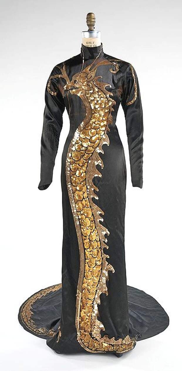 Travis Banton Gown worn by Anna May Wong in Limehouse Blues (1934), via @~ Mlle.. via pinterest..: 