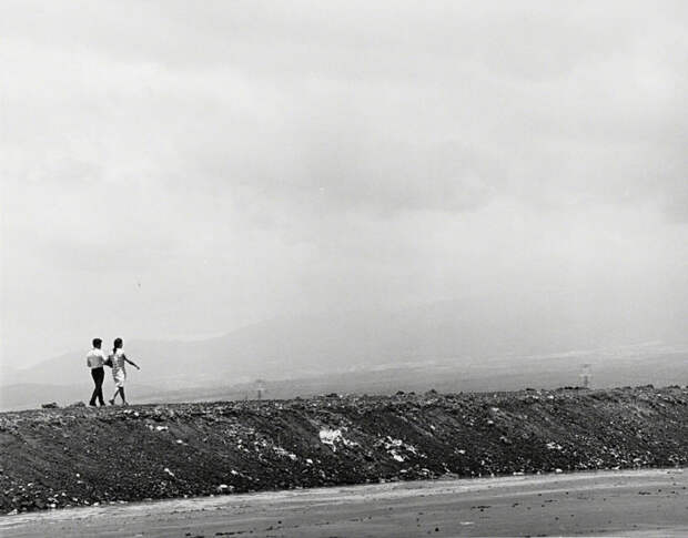 Прогулка на окраине города. Мексика, 1950 год.