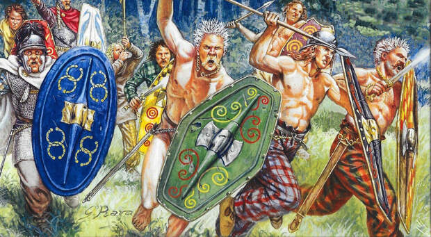 Ярость галлов: подвиг варваров, увековеченный императором Рима в камне