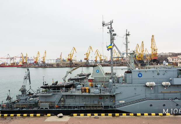 Корабли НАТО прибыли в Одессу