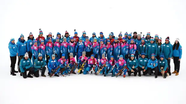 Определён состав сборной России по биатлону на смешанные эстафеты первого этапа КМ